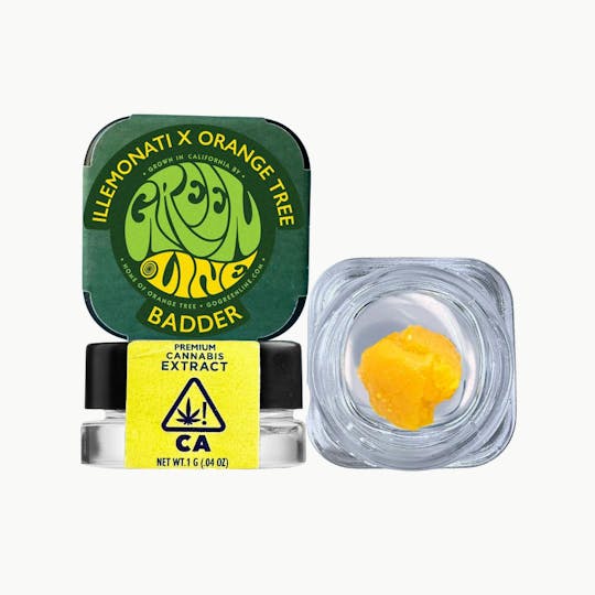 Greenline - Illemonati X Orange Tree - Badder - Extract - Sativa Hybrid - 1g - 1
