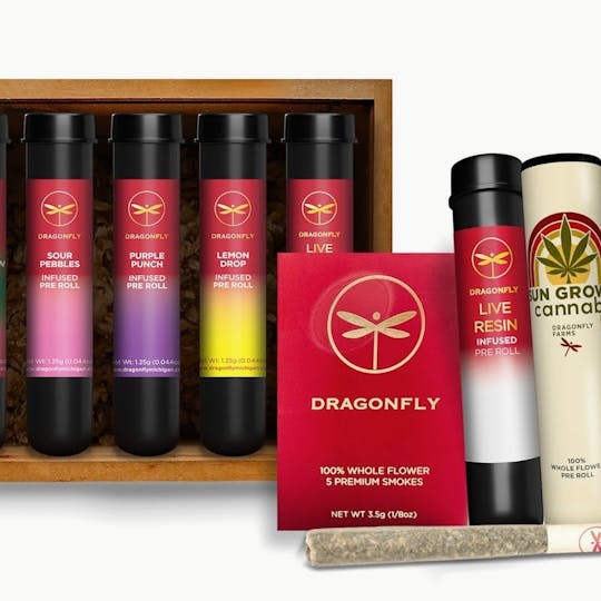 Dragonfly - Dragonfly - Bad Girl - 1.25g Pre Roll - 1