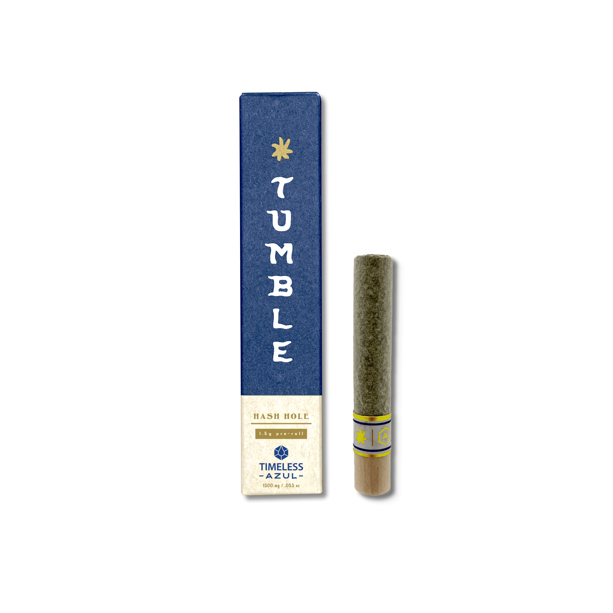 Timeless Vapes - Lemon Cherry Mintz x Frost Donuts | Tumble AZUL Infused Joint | 1.5g - 1