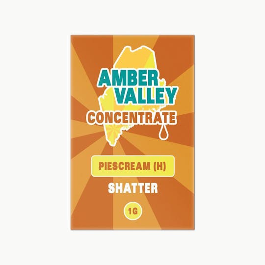 Amber Valley - Amber Valley Shatter 1g - Piescream (H) - 1
