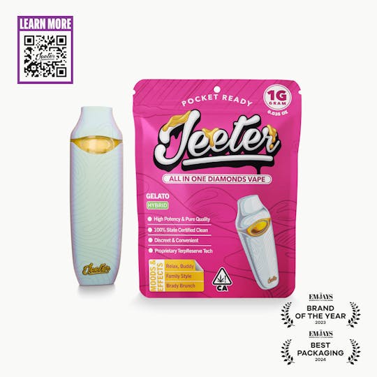 Jeeter - Jeeter All In One Diamonds Vape - Gelato - 1