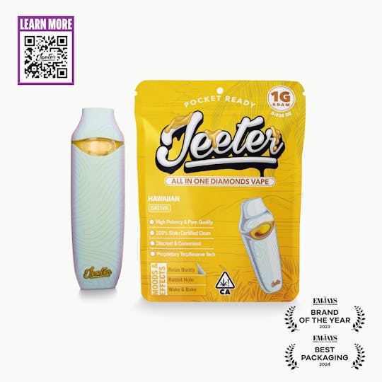 Jeeter - Jeeter All In One Diamonds Vape - Hawaiian - 1