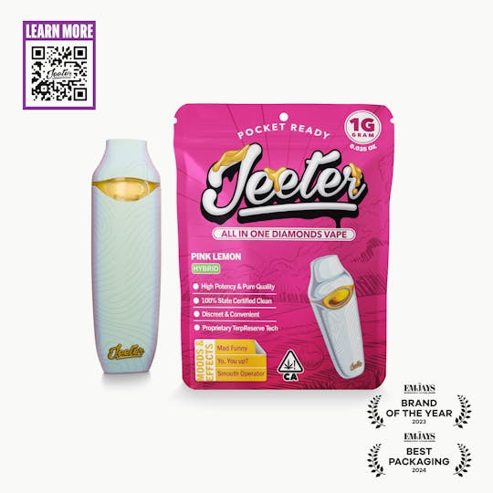 Jeeter - Jeeter All In One Diamonds Vape - Pink Lemon - 1