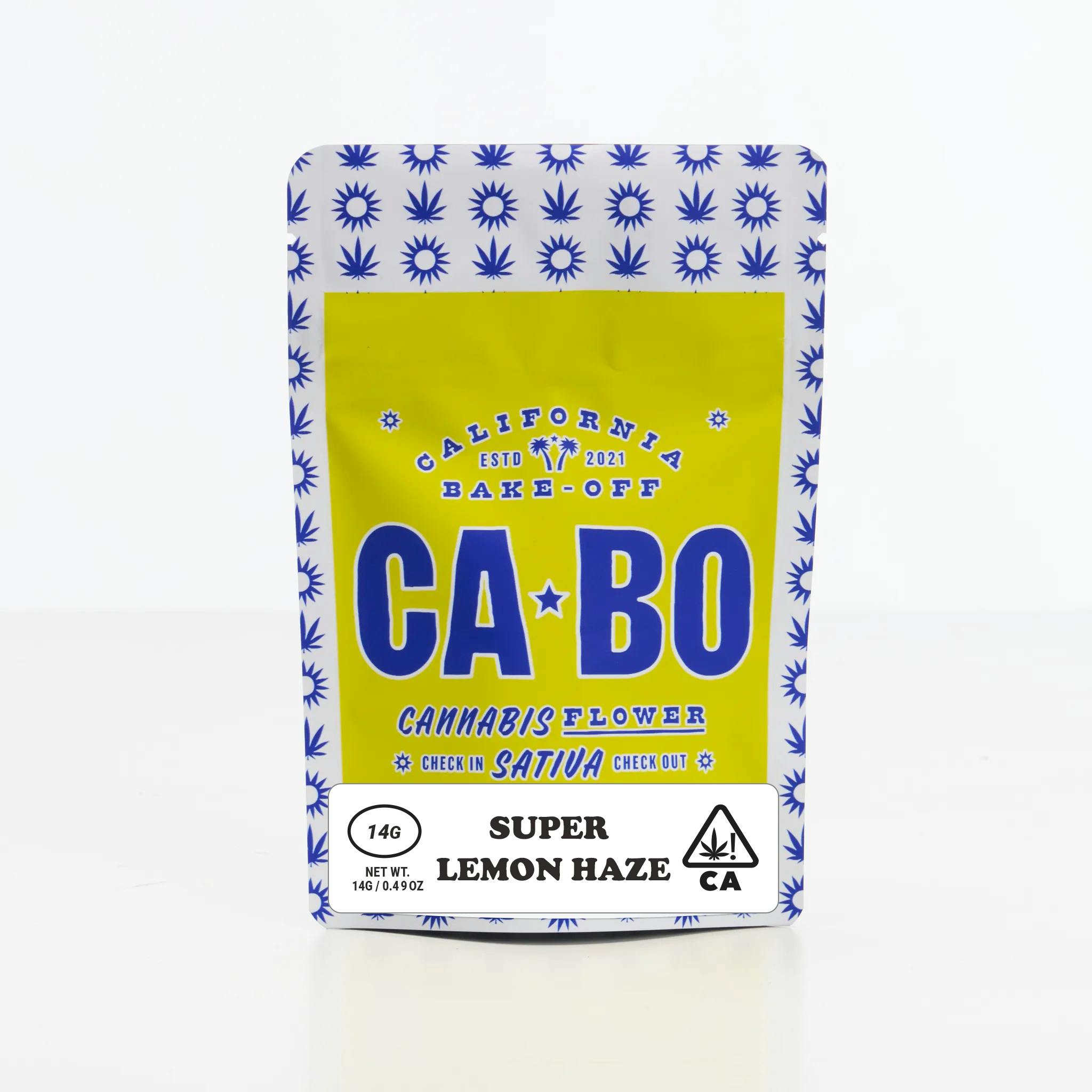 CABO - CABO Diamond Dust Infused 14g Flower - Super Lemon Haze - Sativa - 1