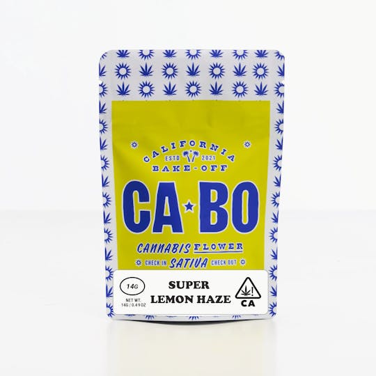 CABO - CABO Diamond Dust Infused 14g Flower - Super Lemon Haze - Sativa - 1