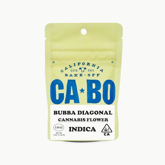 CABO - CABO 3.5g Flower - Bubba Diagonal - Indica - 1