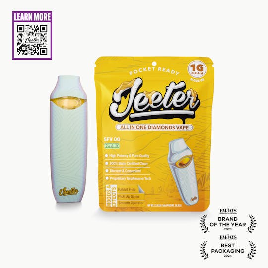 Jeeter - Jeeter All In One Diamonds Vape - SFV OG - 1