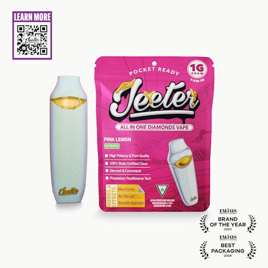 Jeeter - Jeeter All In One Diamonds Vape - Pink Lemon - 1