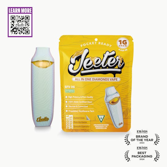 Jeeter - Jeeter All In One Diamonds Vape - SFV OG - 1