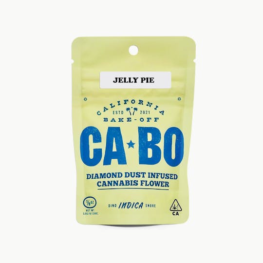 CABO - CABO Diamond Dust Infused 3.5g Flower - Jelly Pie - Indica - 1