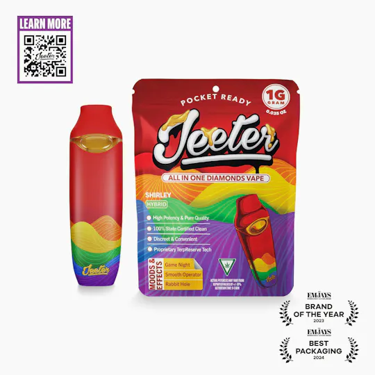 Jeeter - Jeeter | Shirley | Diamonds Disposable | 1g - 1