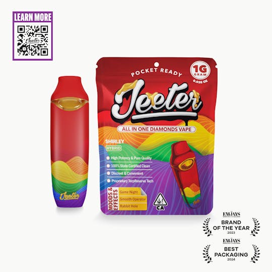 Jeeter - Jeeter All In One Diamonds Vape - Shirley - 1