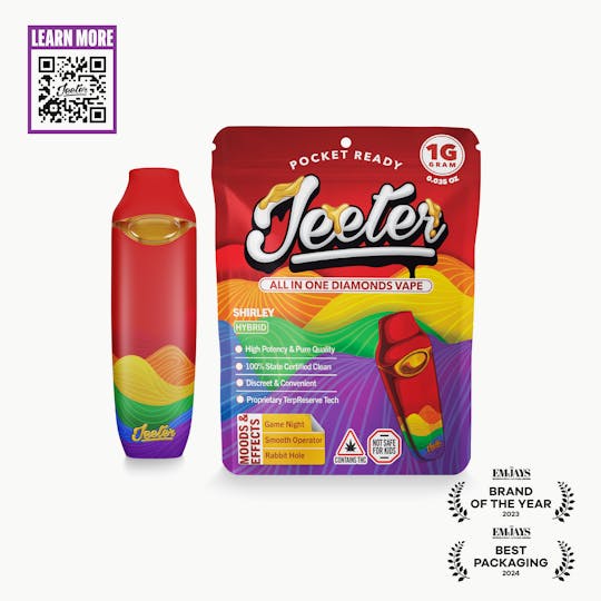 Jeeter - Jeeter All In One Diamonds Vape - Shirley - 1