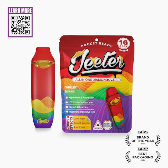Jeeter - Jeeter | Shirley | Diamonds Disposable | 1g - 1
