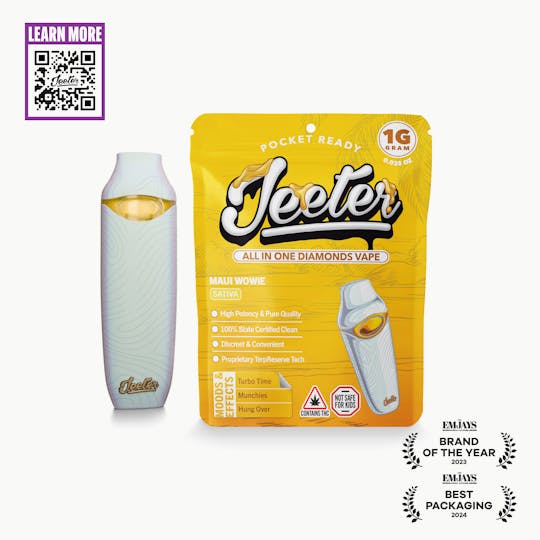 Jeeter - Jeeter All In One Diamonds Vape - Maui Wowie - 1