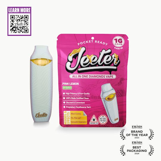 Jeeter - Jeeter All In One Diamonds Vape - Pink Lemon - 1