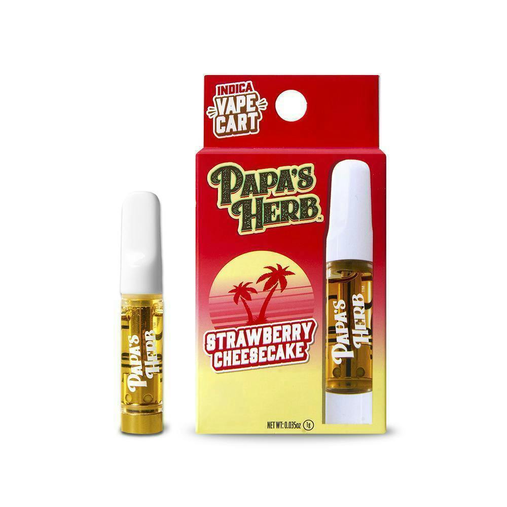 Papa's Herb - Strawberry Cheesecake | Cartridge | 1g - 1