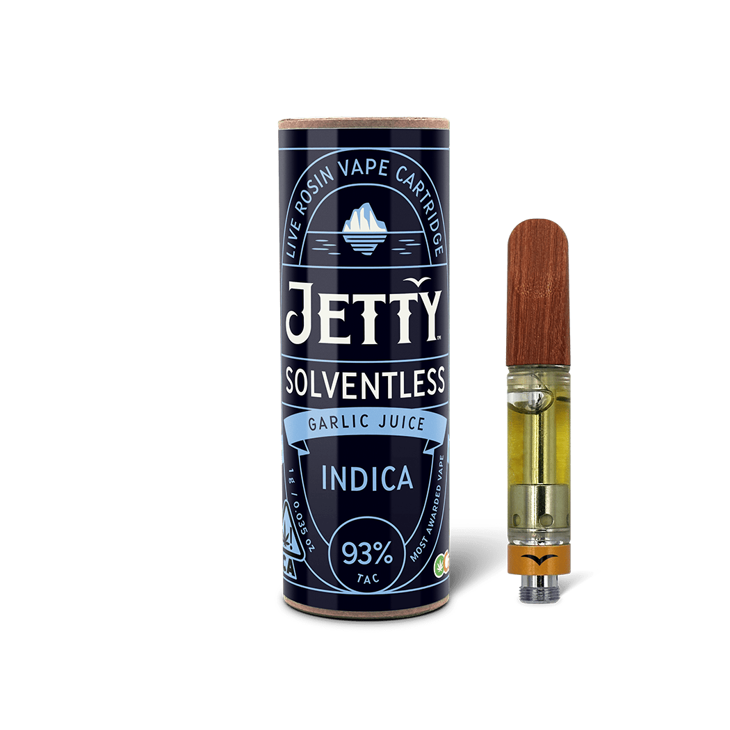 Jetty Extracts - Garlic Juice | Live Rosin Cartridge | 1g - 1