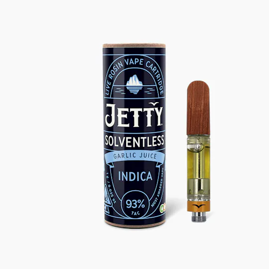 Jetty Extracts - Garlic Juice | Live Rosin Cartridge | 1g - 1