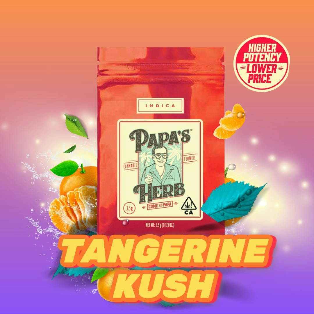 Papa's Herb - Tangerine Kush | Big Buds | 3.5g - 1
