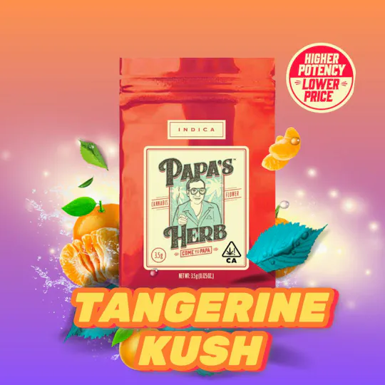 Papa's Herb - Tangerine Kush | Big Buds | 3.5g - 1