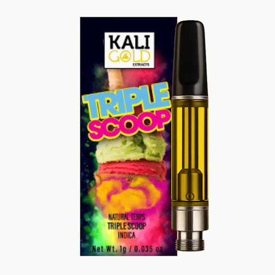 Kaligold extracts - Triple Scoop Cured Vape Cartridge - 1