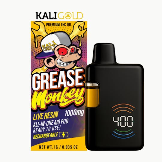 Kaligold extracts - Grease Monkey Live Resin AIO - 1