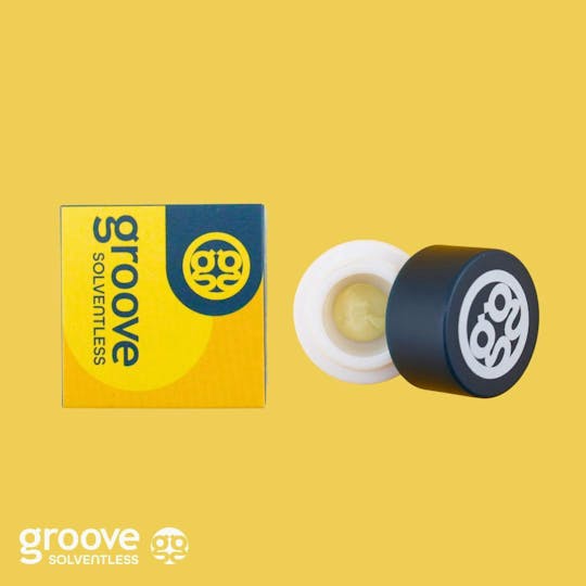 Groove Solventless - Cakes N Cream (1g) ROSIN BADDER - 1