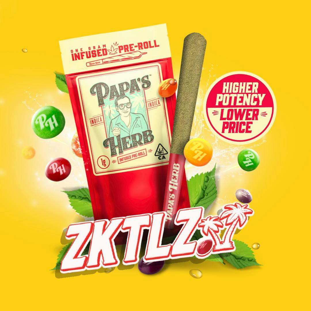 Papa's Herb - ZKTLZ | Infused Joint | 1g - 1