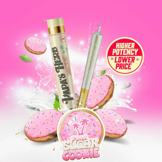 Papa's Herb - Pink Cookies | Joint | 1g - 1