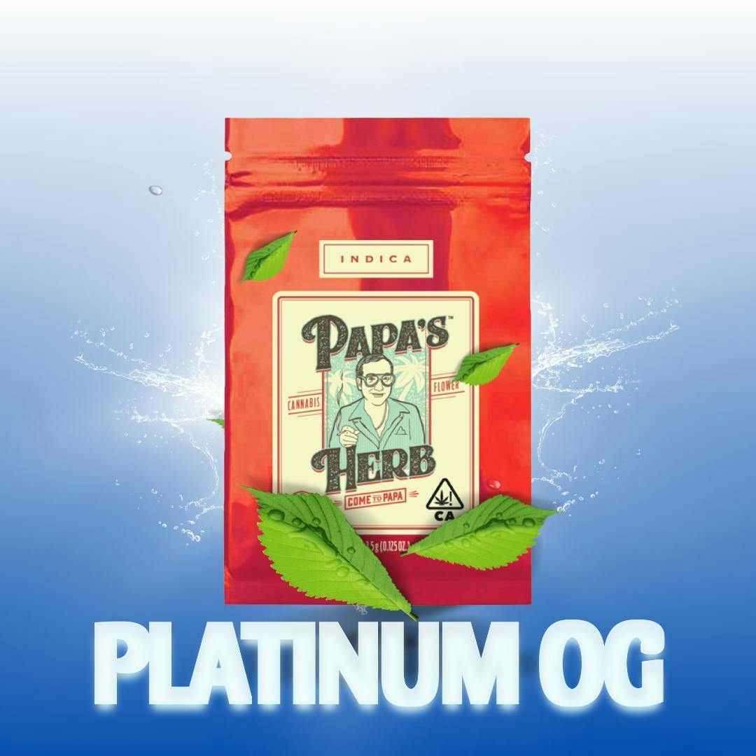 Papa's Herb - Platinum OG | Big Buds | 3.5g - 1