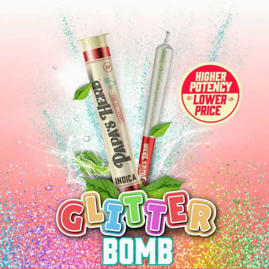 Papa's Herb - Glitter Bomb | Joint | 1g - 1