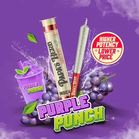Papa's Herb - Purple Punch | Joint | 1g - 1