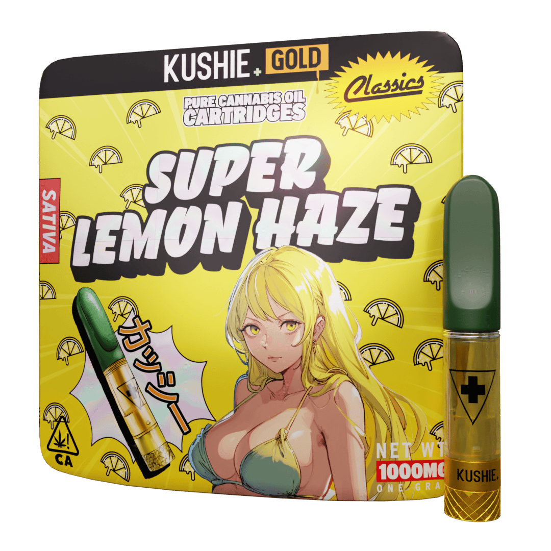 Kushie Brand - Super Lemon Haze | Gold Cartridge | 1g - 1