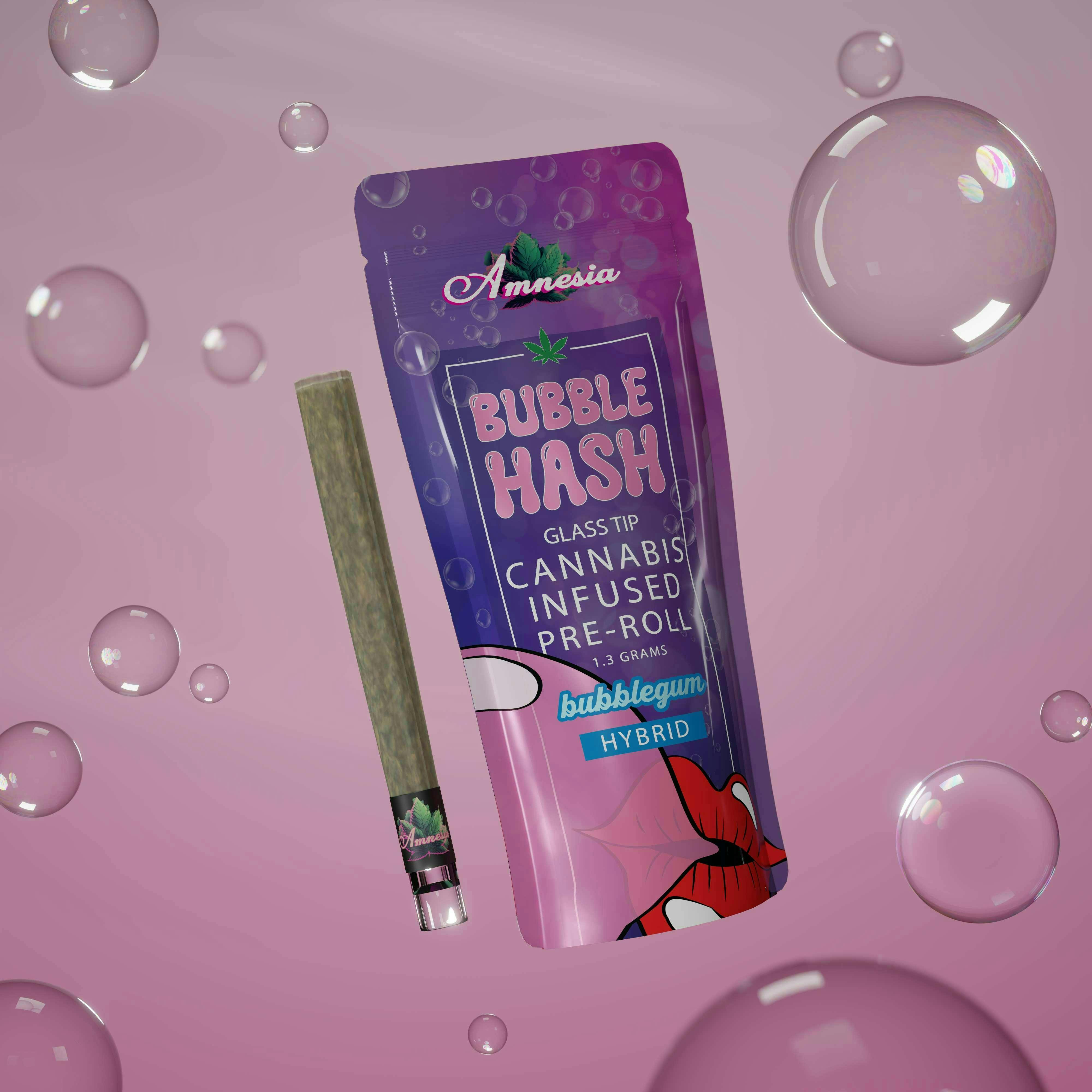 Amnesia MI - Amnesia MI | Bubble Gum | Glass Tip Infused Joint | 1.3g - 1