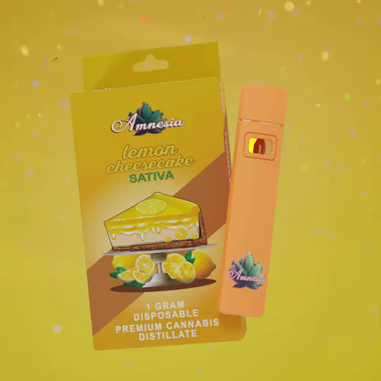 Amnesia MI - Amnesia MI | Lemon Cheesecake | Disposable | 1g - 1