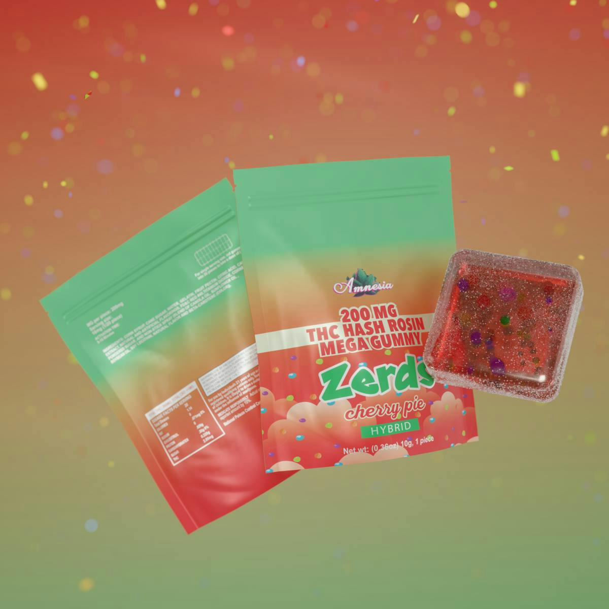 Amnesia MI - Amnesia MI | Cherry Pie | Rosin Gummies | 200mg | 1ct - 1