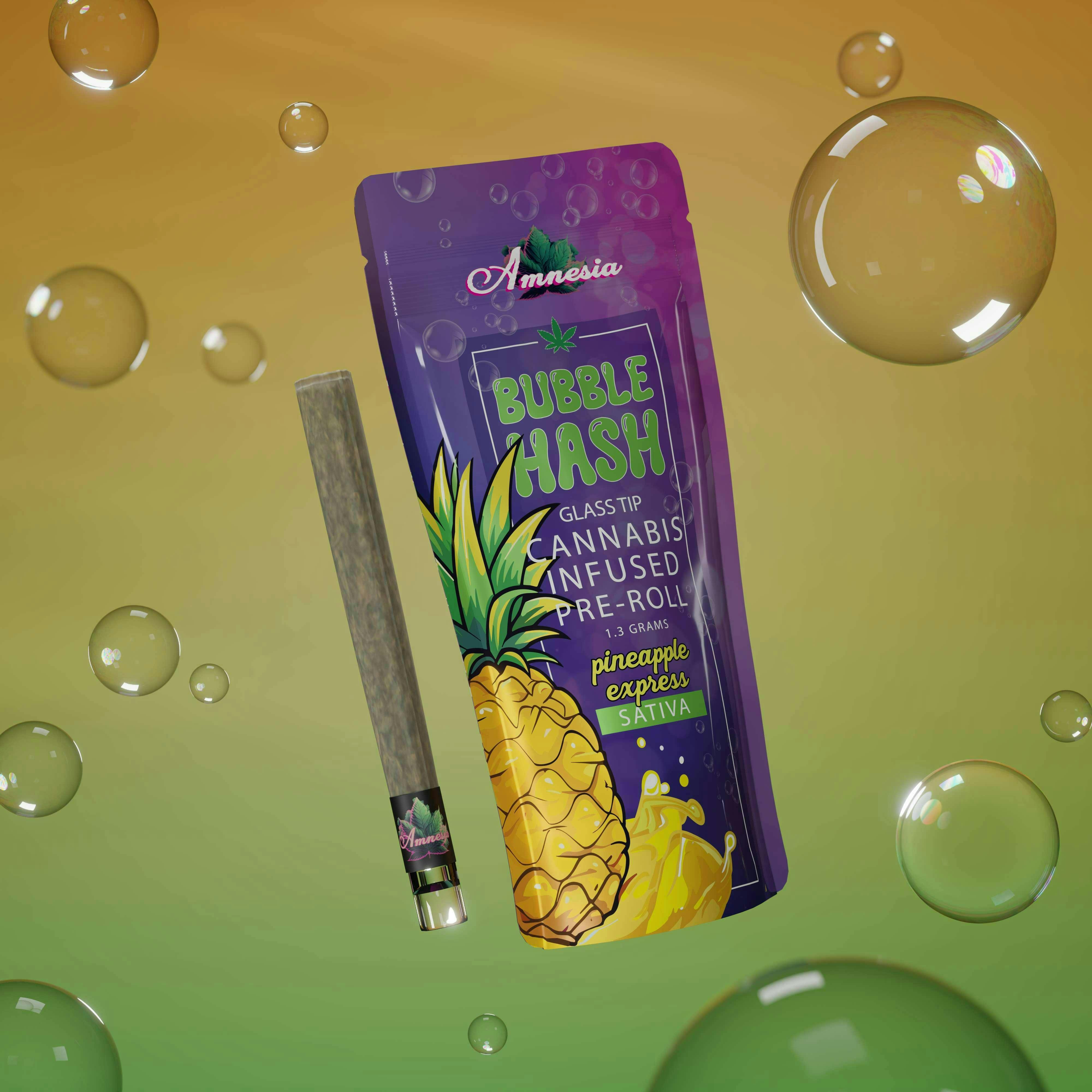 Amnesia MI - Amnesia MI | Pineapple Express | Glass Tip Infused Joint | 1.3g - 1