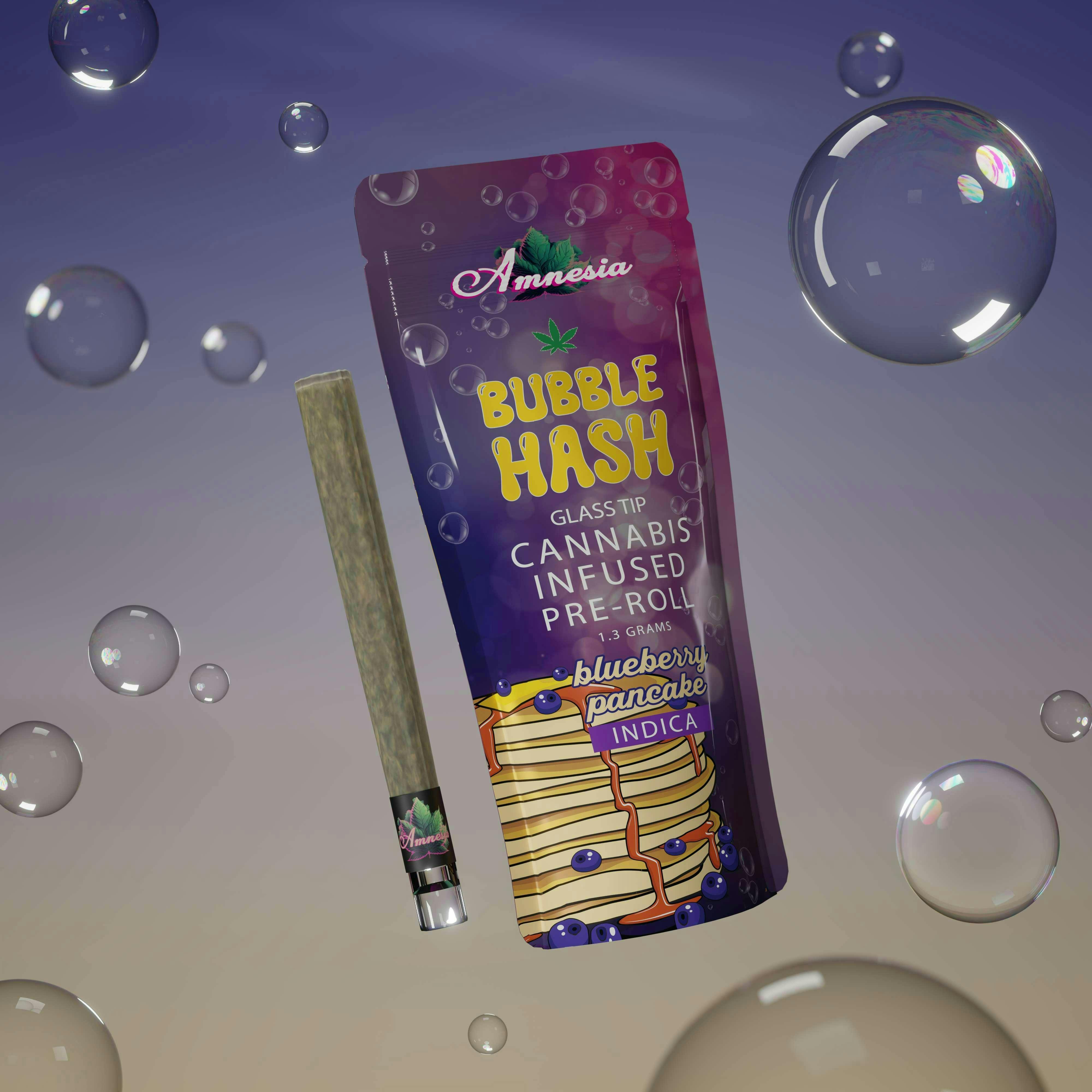 Amnesia MI - Amnesia MI | Blueberry Pancake | Glass Tip Infused Joint | 1.3g - 1