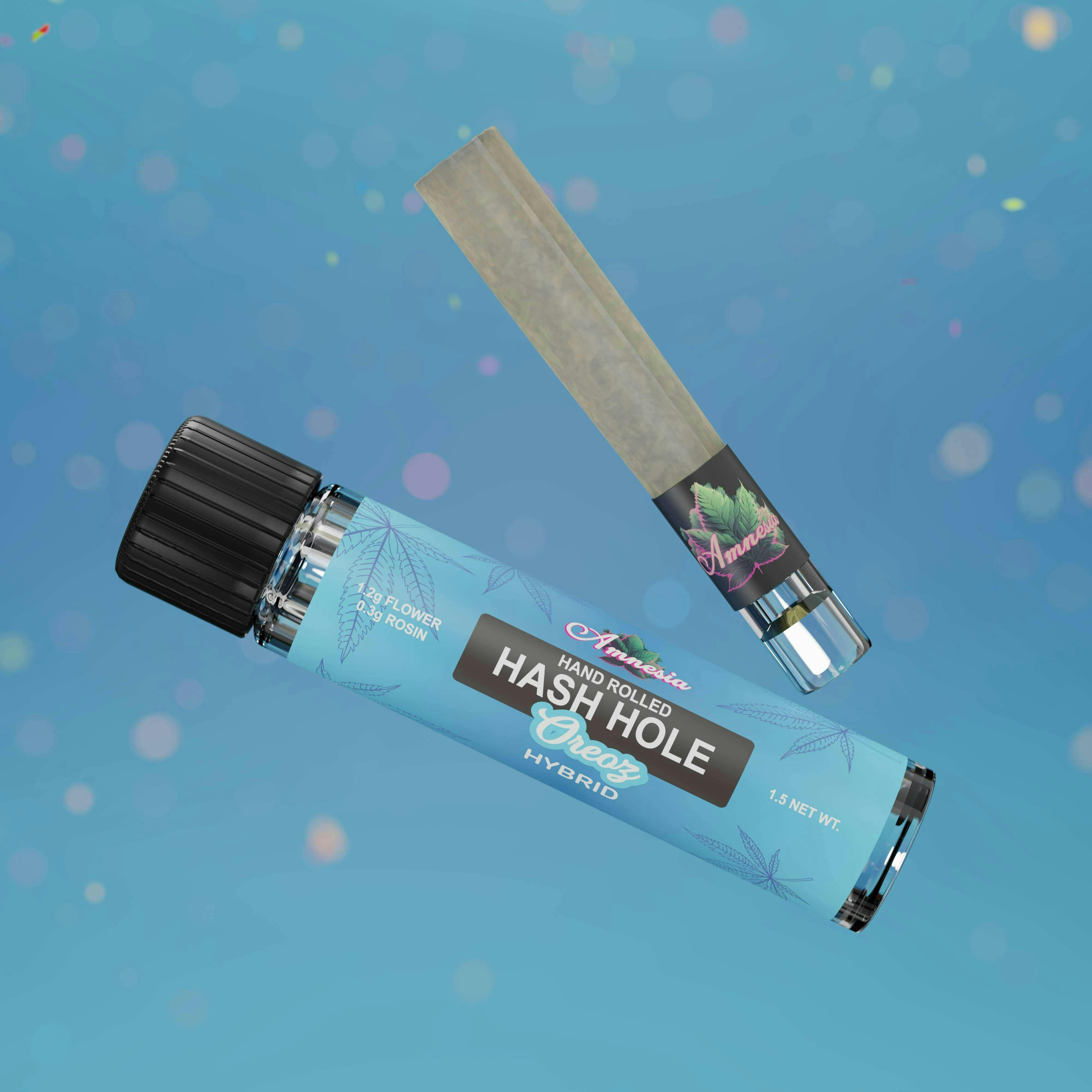 Amnesia MI - Amnesia MI | Oreoz | Hash Hole Infused Joint | 1.5g - 1
