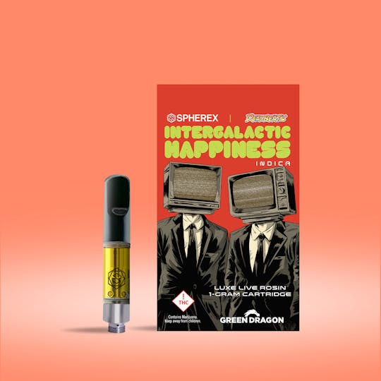 Spherex - SPHEREX Luxe Live- Intergalactic Happiness (Indica) | 1g Rosin Cart - 1