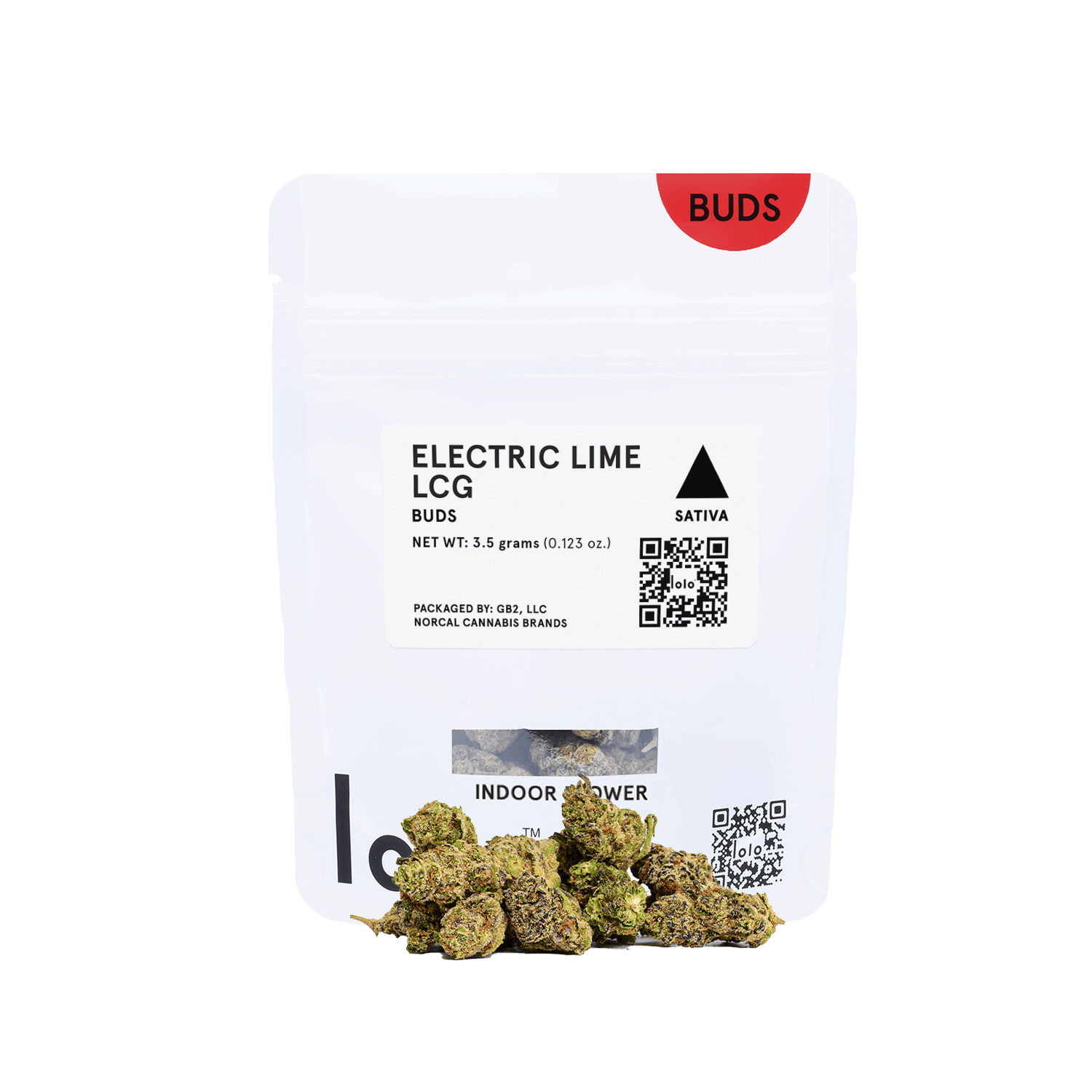 lolo - lolo | Electric Lime LCG | Indoor Buds | 3.5g - 1