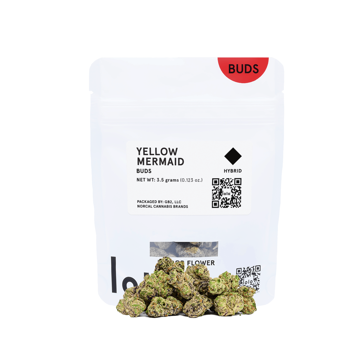 lolo - lolo | Yellow Mermaid | Indoor Buds | 3.5g - 1