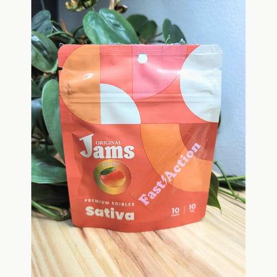 Noble Labs - Noble Labs - Fast-Action Sativa Jams 10mg/10pk | Mango - 1