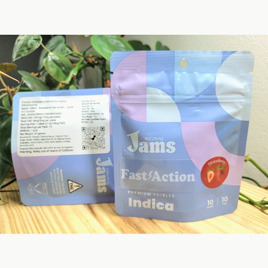 Noble Labs - Noble Labs - Fast-Action Sativa Jams 10mg/10pk | Strawberry - 1