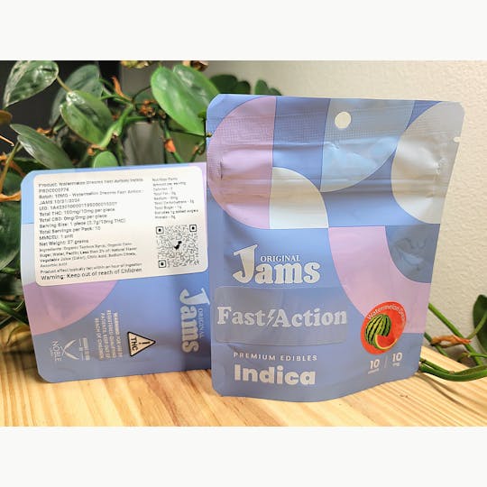 Noble Labs - Noble Labs - Fast-Action Sativa Jams 10mg/10pk | Watermelon - 1