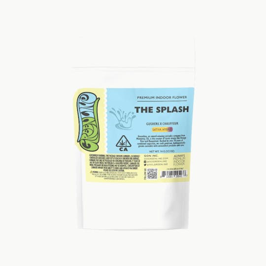 Greenline - The Splash - 1/2 oz - Indoor - Sativa Hybrid - 14g - 1