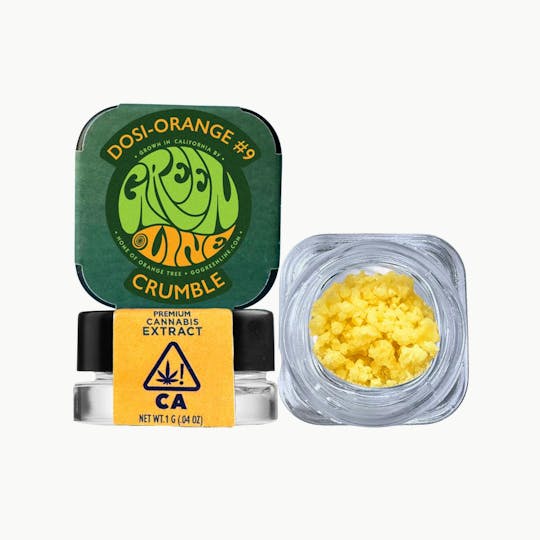 Greenline - Dosi-Orange #9 - Crumble - Extract - Sativa Hybrid - 1g - 1