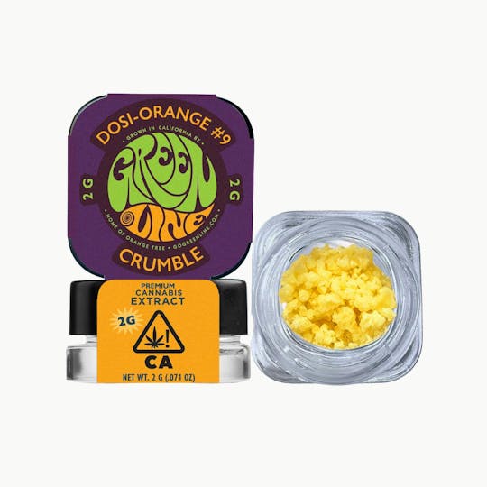 Greenline - Dosi-Orange #9 - Crumble - Extract - Sativa Hybrid - 2g - 1