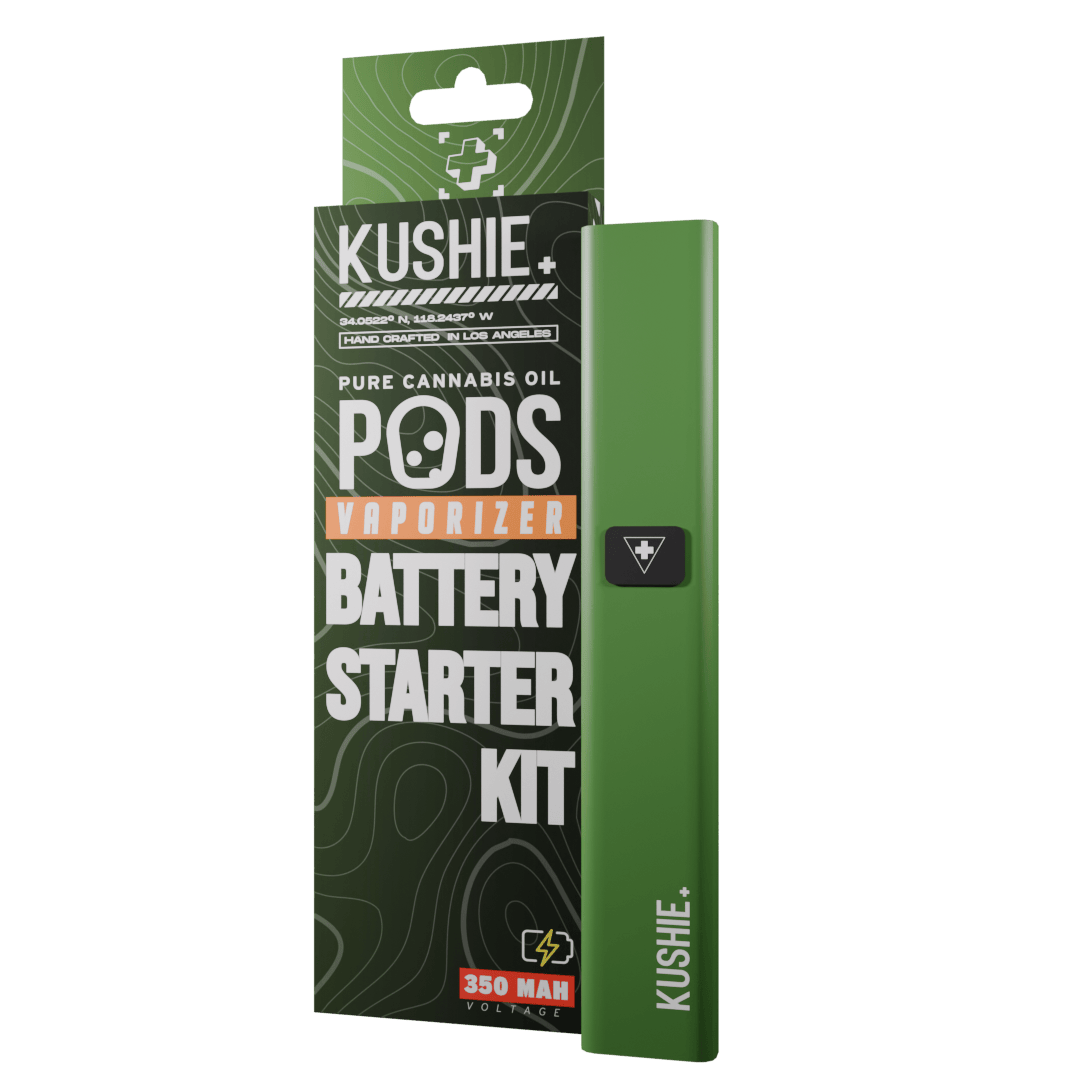 Kushie Brand - Green | POD BATTERY - 1